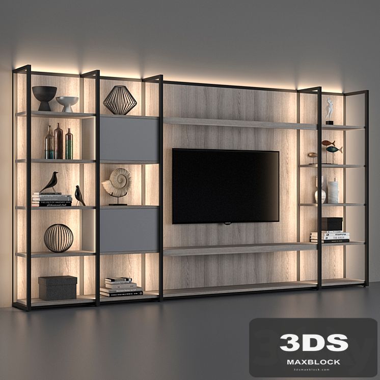 Natevo Continuum TV cabinet (Flou)