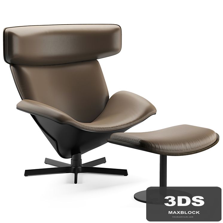 Armchair almora B&B Italia