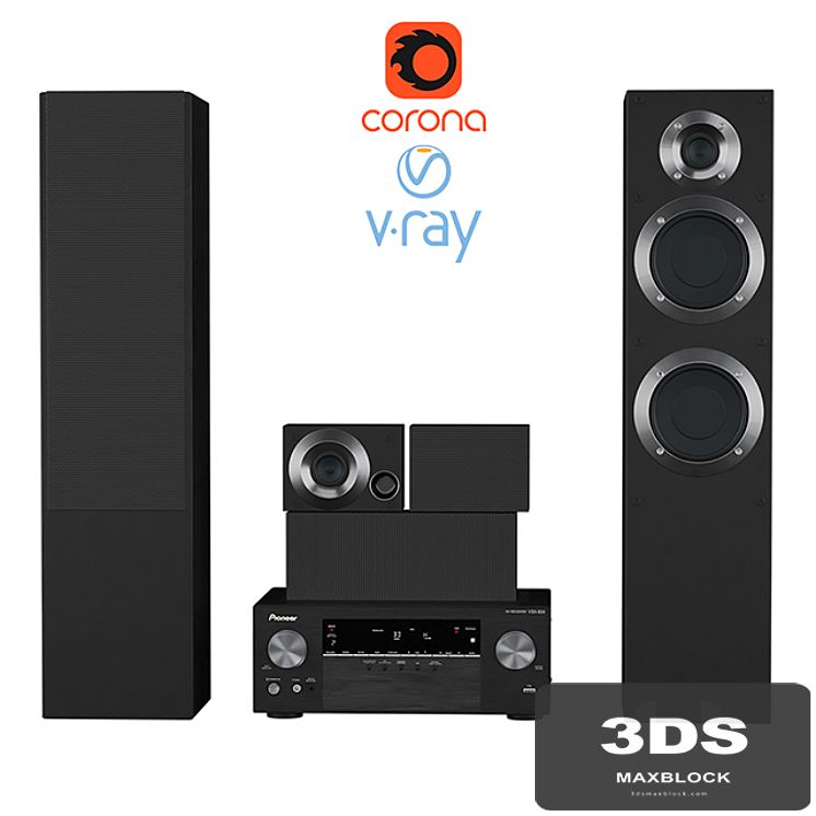 Acoustic system Pioneer HTB-531-21TB