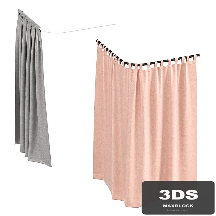 Corner fitting room