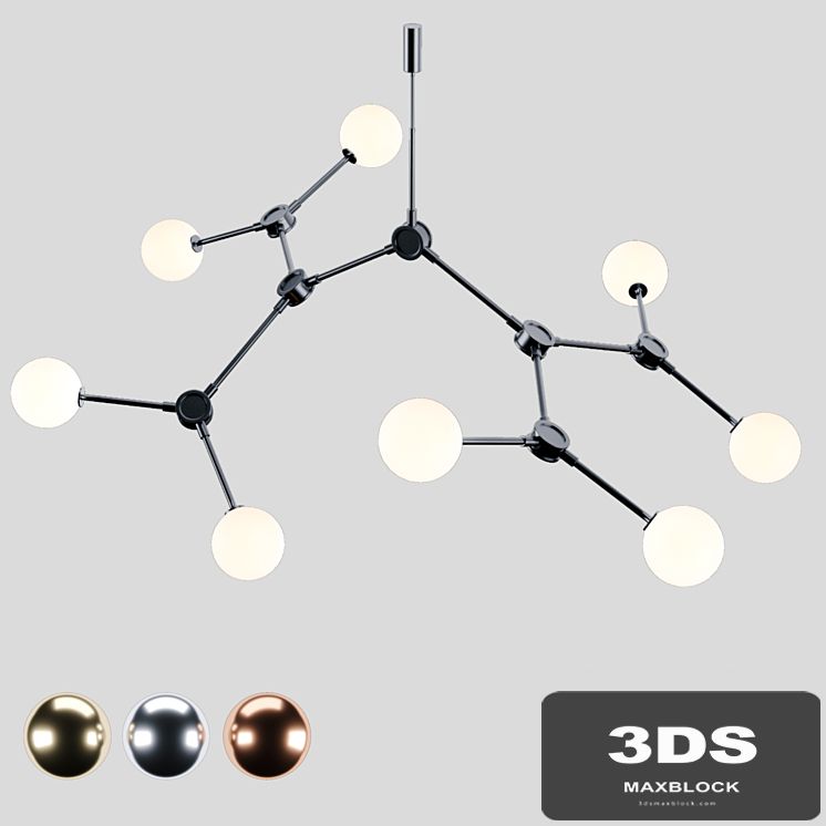 Drop chandelier bulp