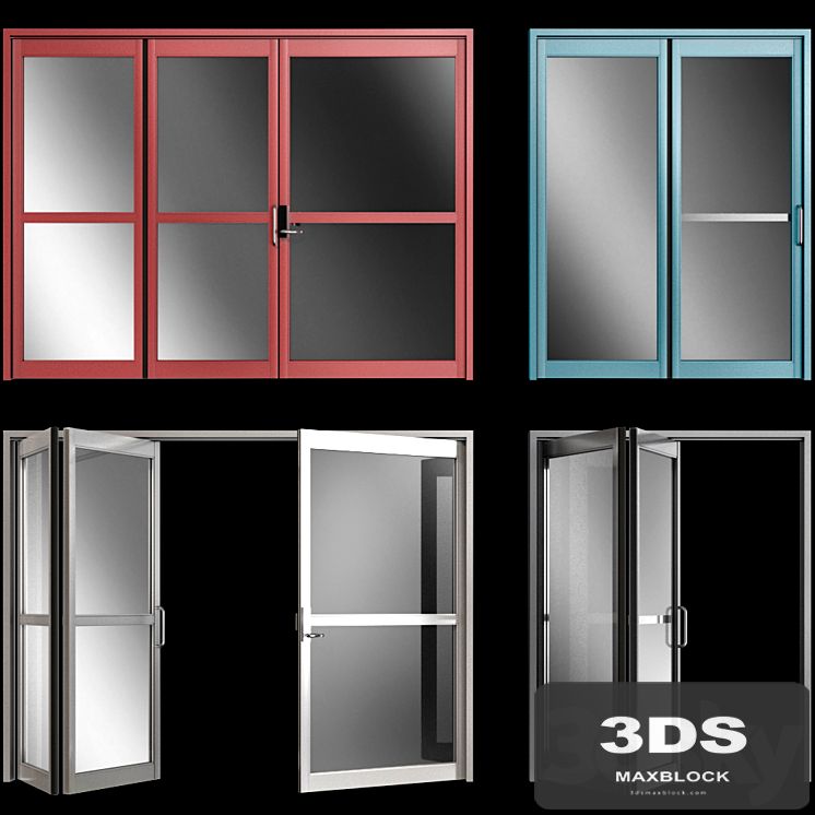 Folding Metal Automatic Door