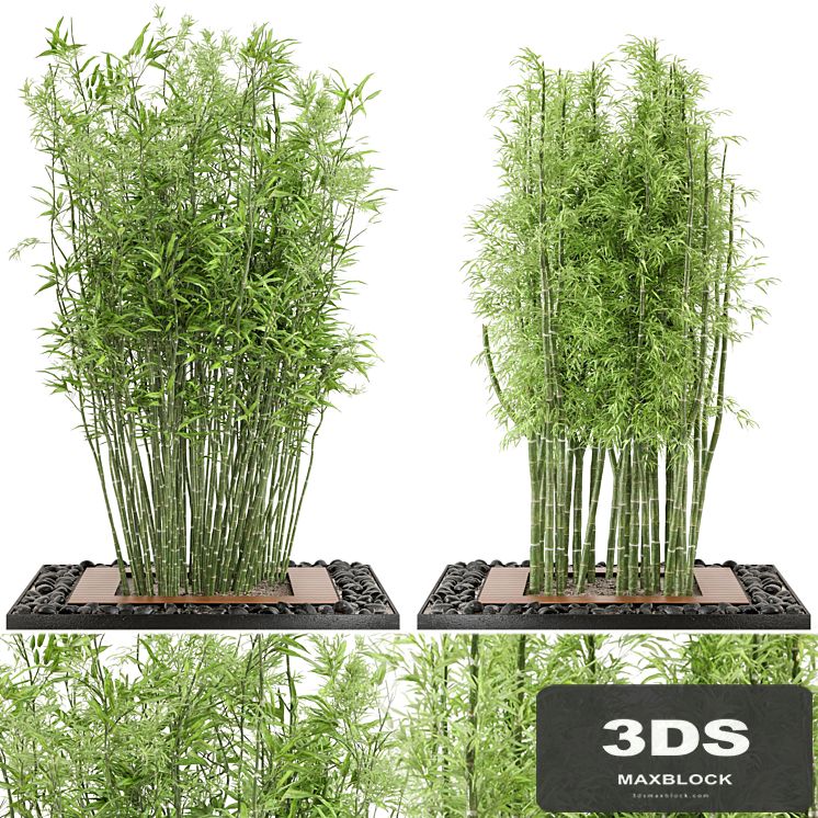 Outdoor Plants Bamboo Set Garden Set 21