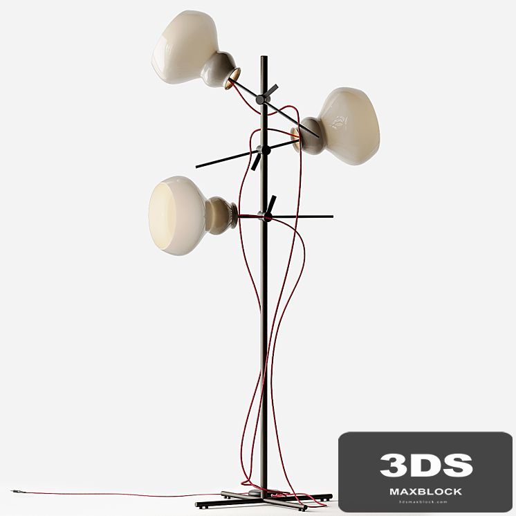 Ground lamp Arketipo Blob
