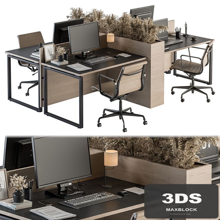 Office Furniture - employee Set 20