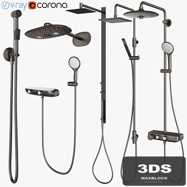 GROHE Shower Systems & Hygiene Showers | CEA | Gustavsberg set 111