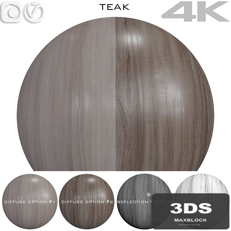Seamless texture - Teak 5
