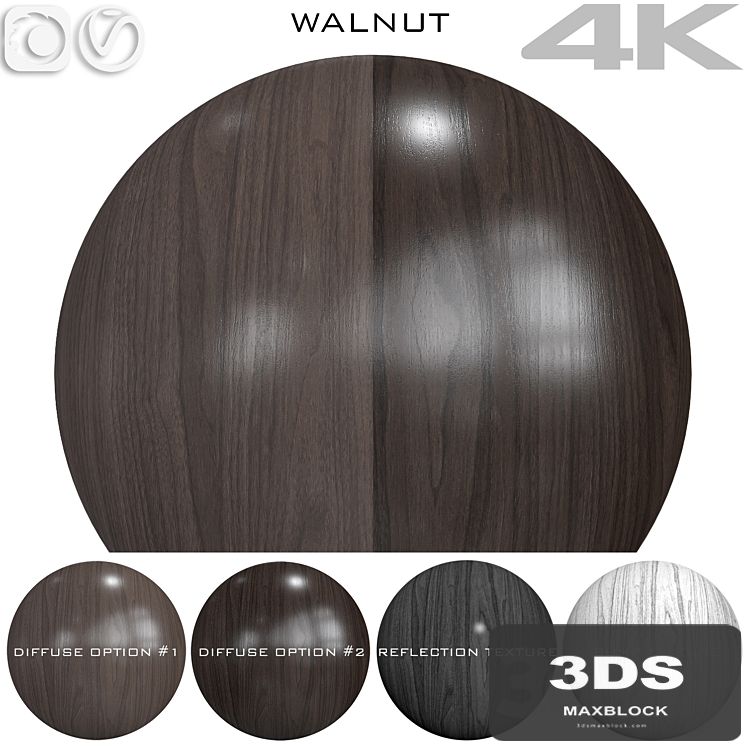 Seamless texture - Walnut 4