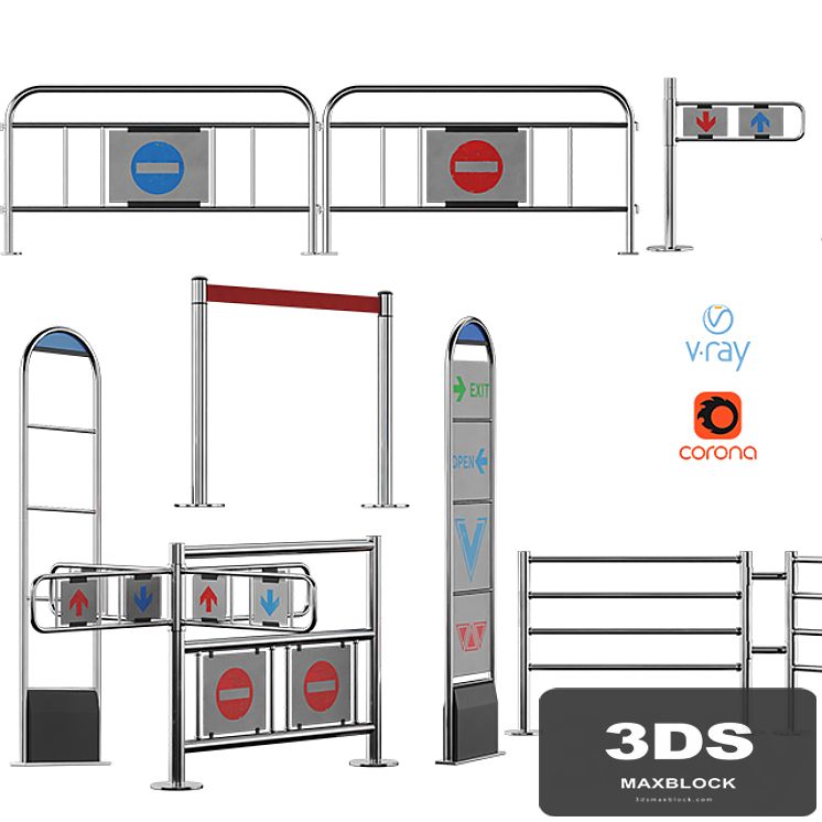 Fence Entrance system fence