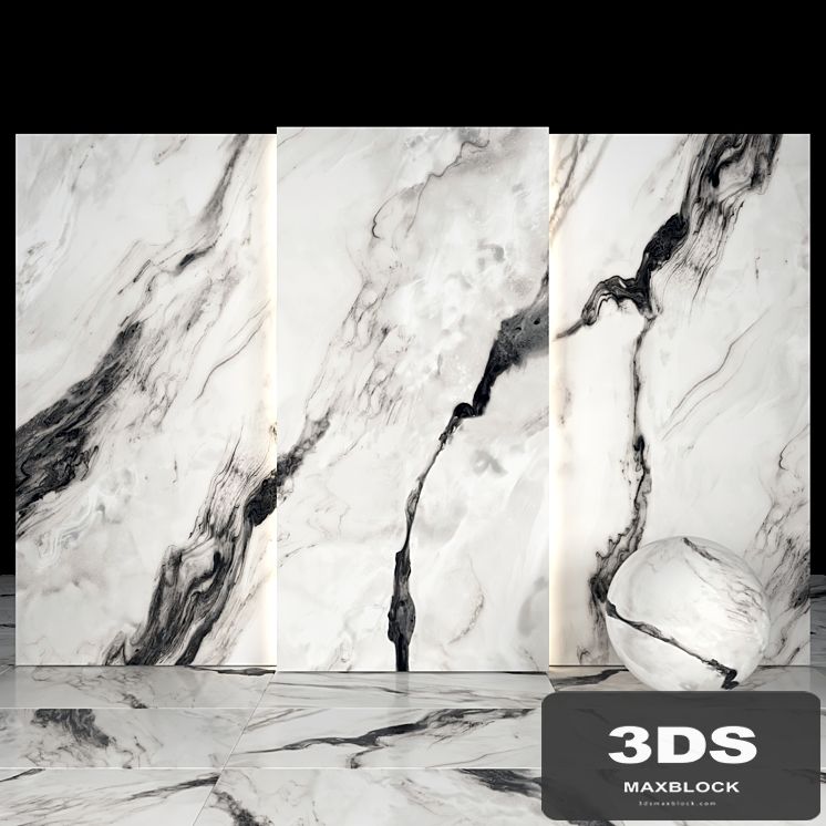 Royal Black Marble 02