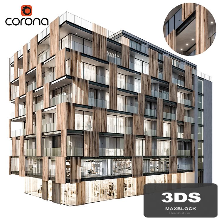Modern residential building 04