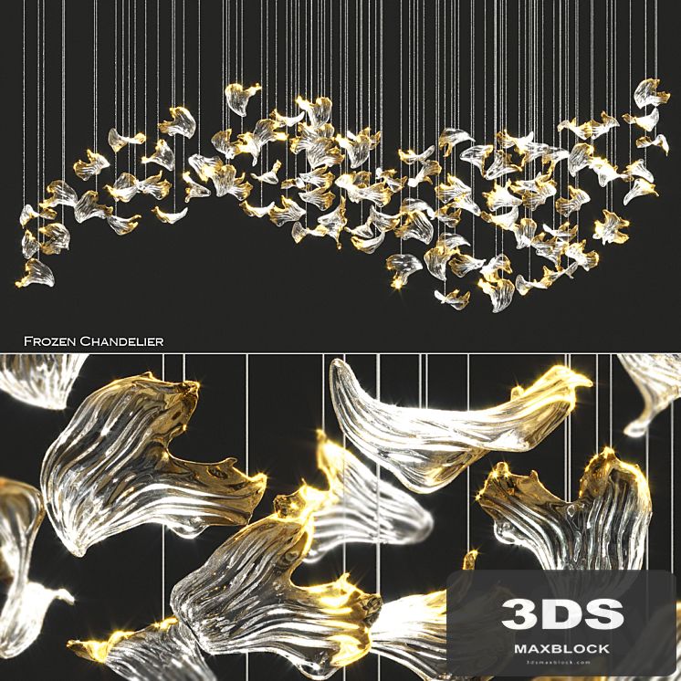 Frozen sans souci chandelier by barbora