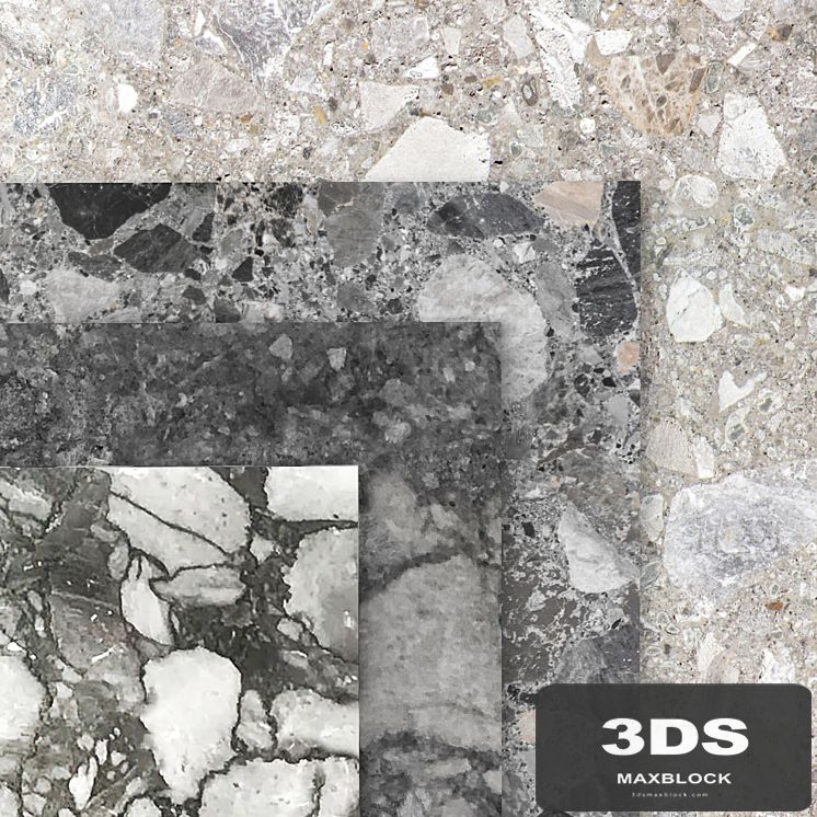 Natural Stone set 01