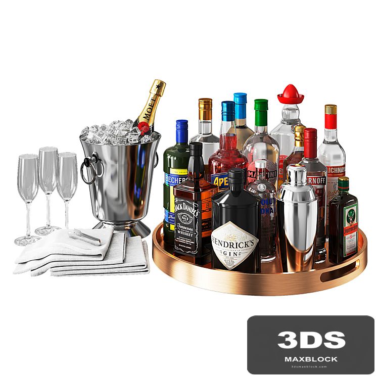 Home Bar Beverage Set 1