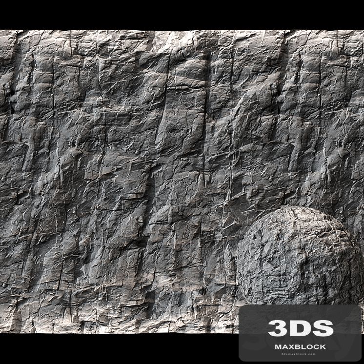 Stone Cliff Wall # 8