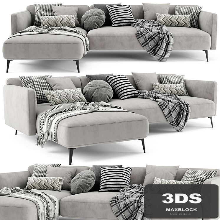 Boconcept modena chaise longue