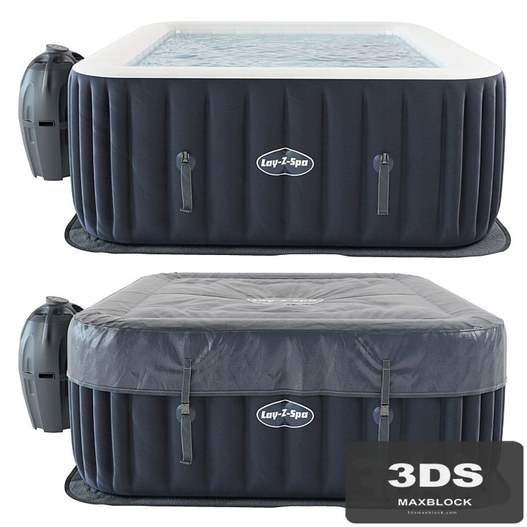 Inflatable pool Lay Z Spa square