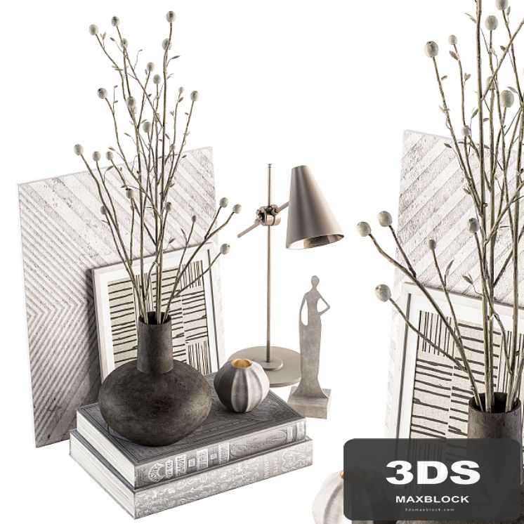 Decorative Set with papavet - Set 55
