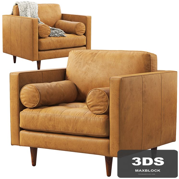 Joybird Briar Leather Chair
