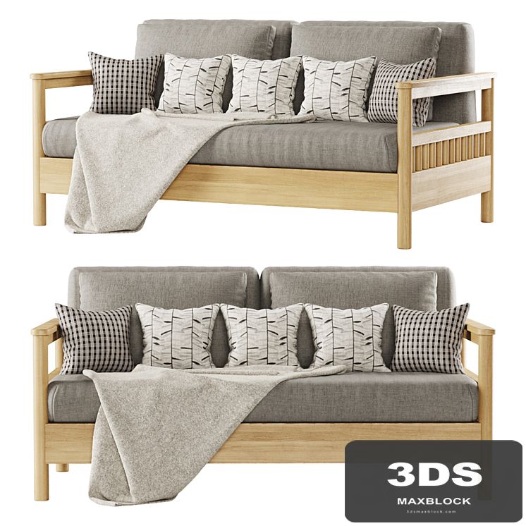 Tribeca outdoor sofa / Double garden sofa
