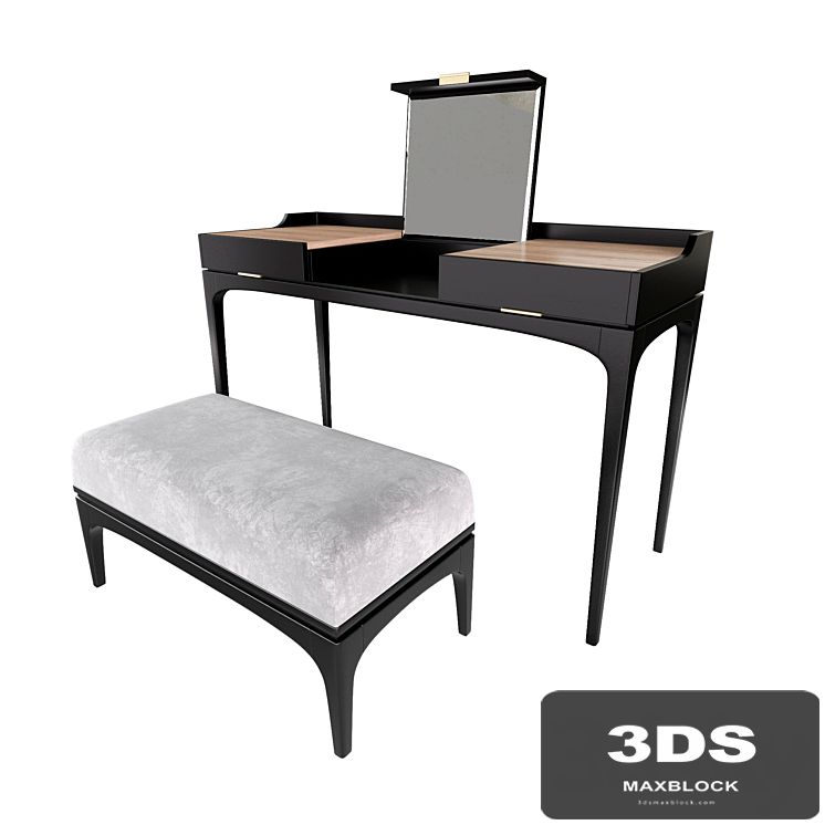 Tynd dressing table, Tynd bench