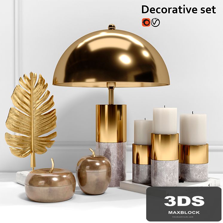 Decorative set Eichholtz