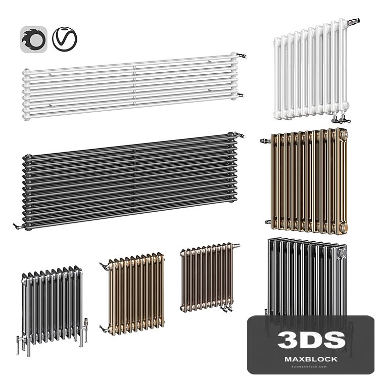 Zehnder Charleston 2С 3С 4С (Set 01)