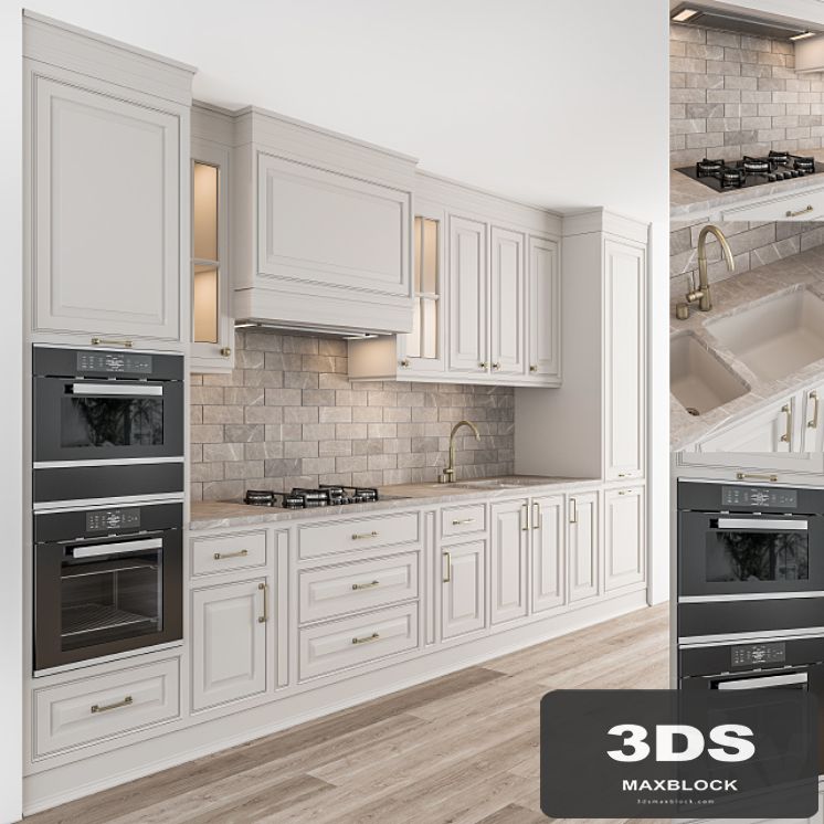 Kitchen NeoClassic - Cream Set 28