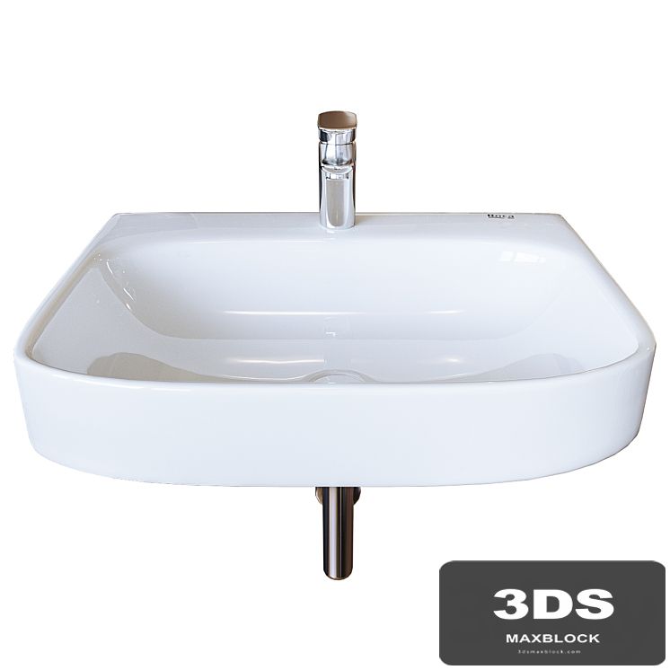 Washbasin Roca Debba 60x48 cm, wall-hung 32799400Y
