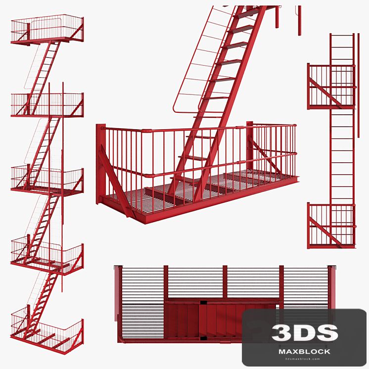 Street fire escape