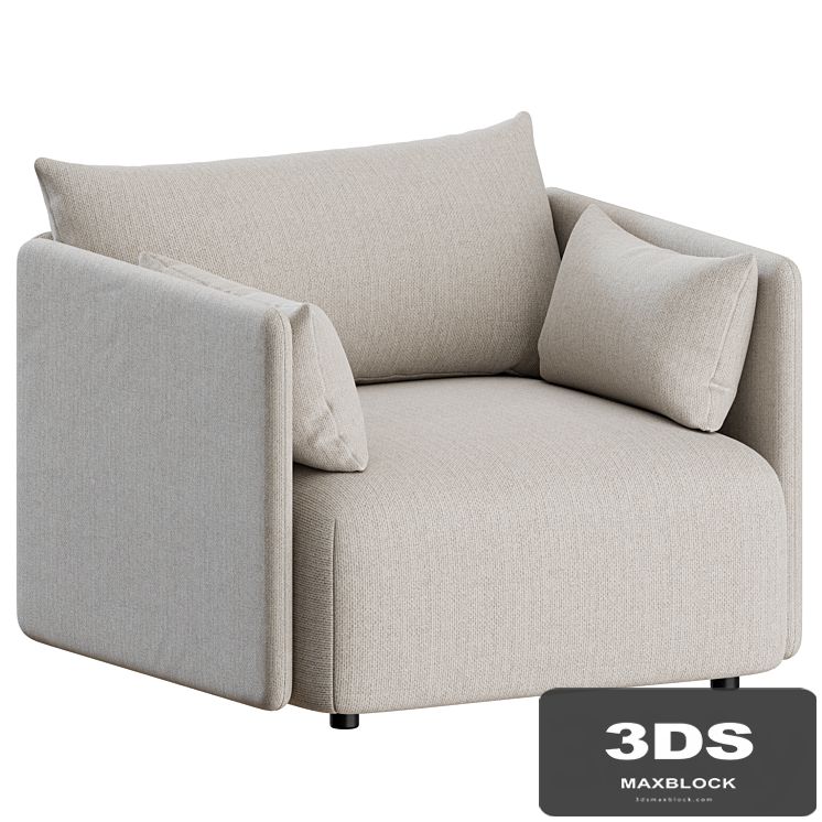 Offset Armchair by Menu