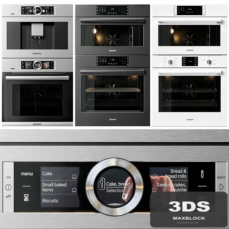 bosch double oven & coffeemaker collection