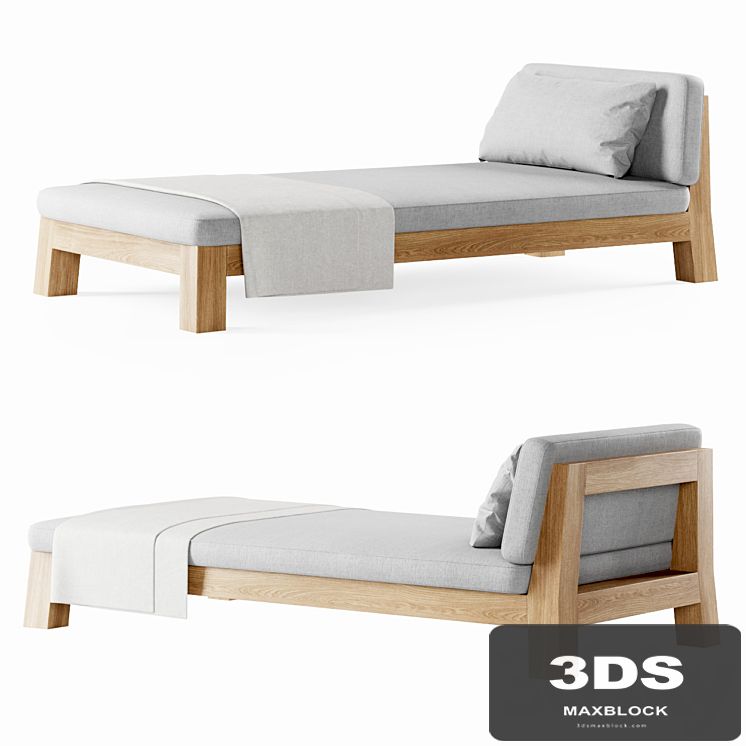 Gijs daybed by Piet Boon / Beach lounger