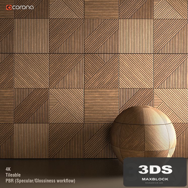 Wooden wall panel
