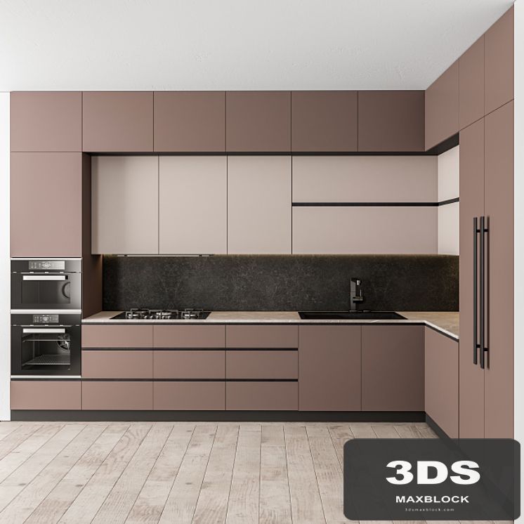 Kitchen Modern - White and Wood 34