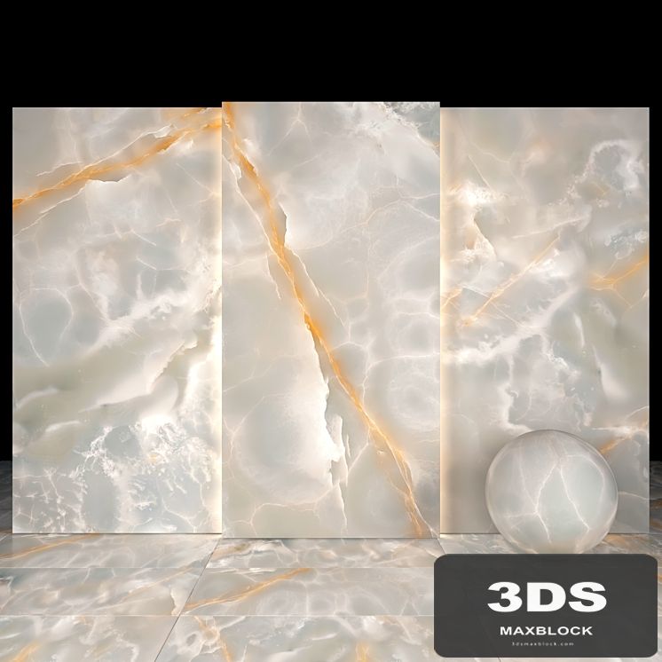 Fantasy cloud marble