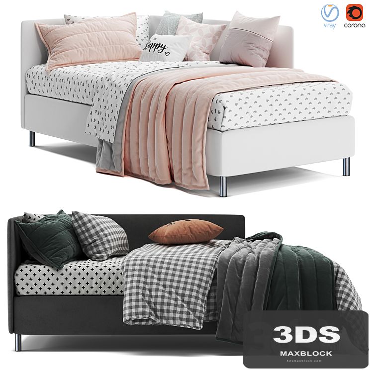 Citterio Meda Corner Bed