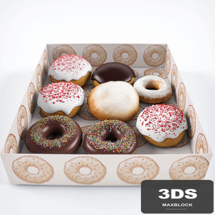 Doughnuts in a box