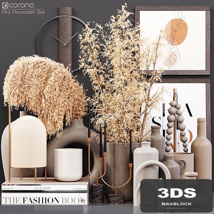 Dry decorativ set