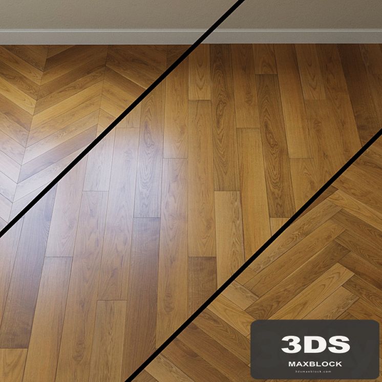 Parquet board Karelia Oak Grain Brown