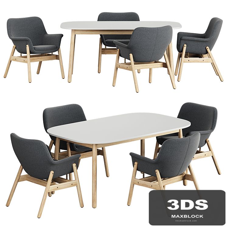VEDBO WEDBU IKEA Table Chair