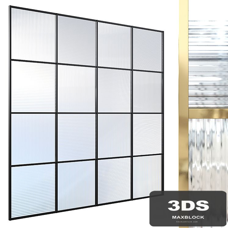 Glass partition