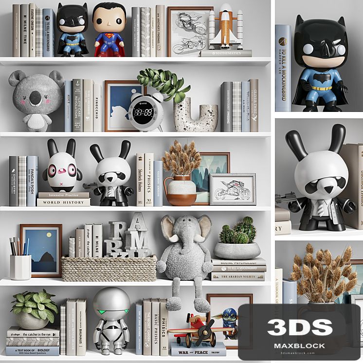Children's decor set for boy