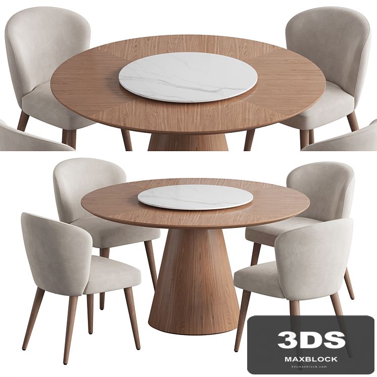Angel Cerda table Aston chair