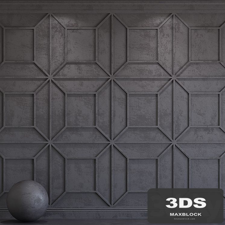 Decorative plaster with molding 138