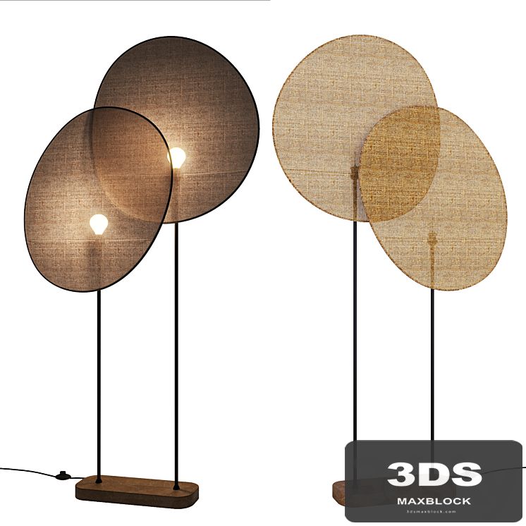 Floor lamp Canopee Emmanuel Gallina