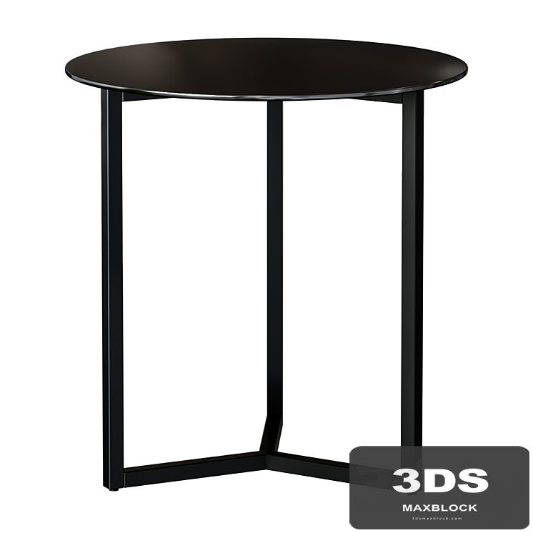 Marae side table black