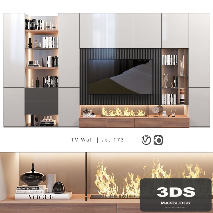 TV Wall | set 173