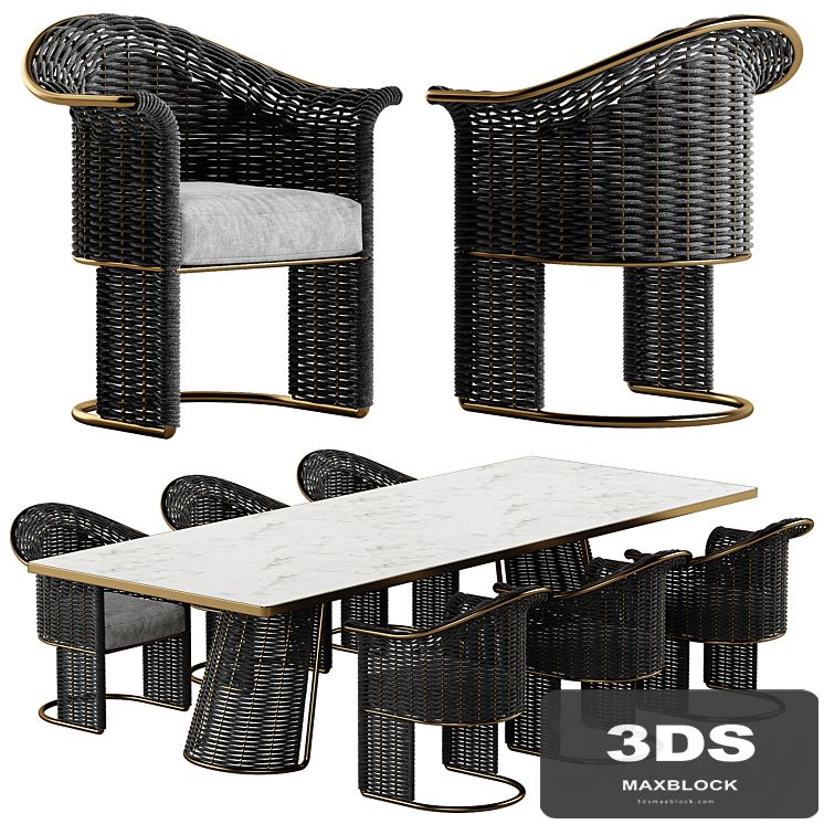 Rugiano Marina dining set