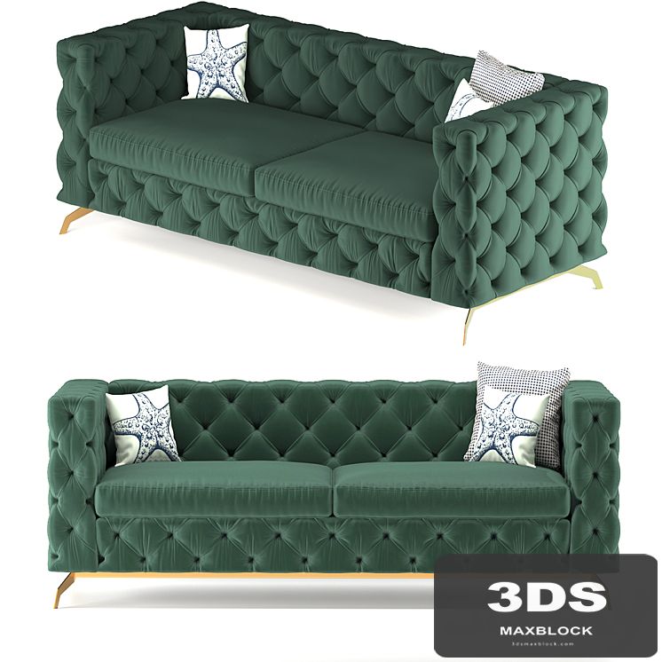 Capitonne sofa